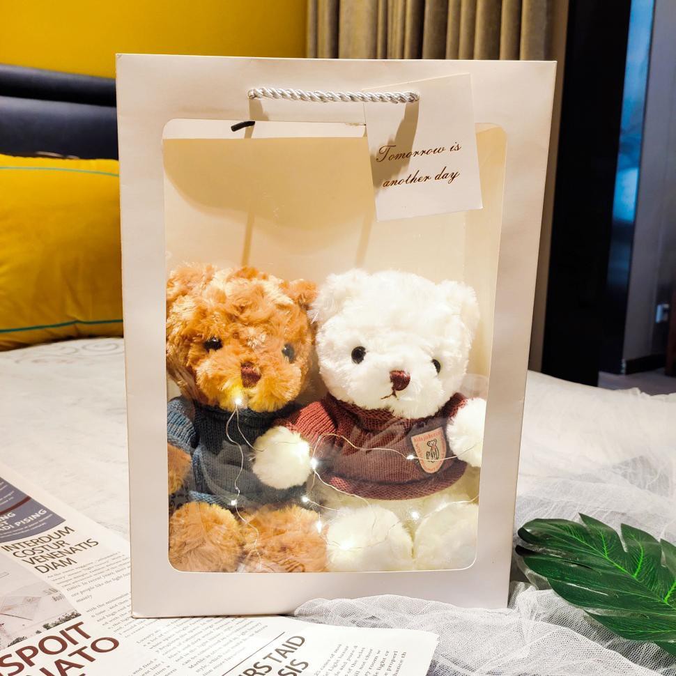 ▫◙Quà sinh nhật nữ gấu bông búp bê đồ chơi sang trọng món cặp đôi tặng viên nam