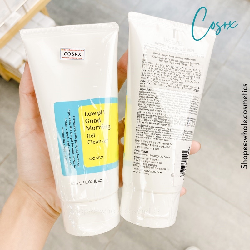 Gel Rửa Mặt Cosrx Good Morning Low PH Cleanser 150ml