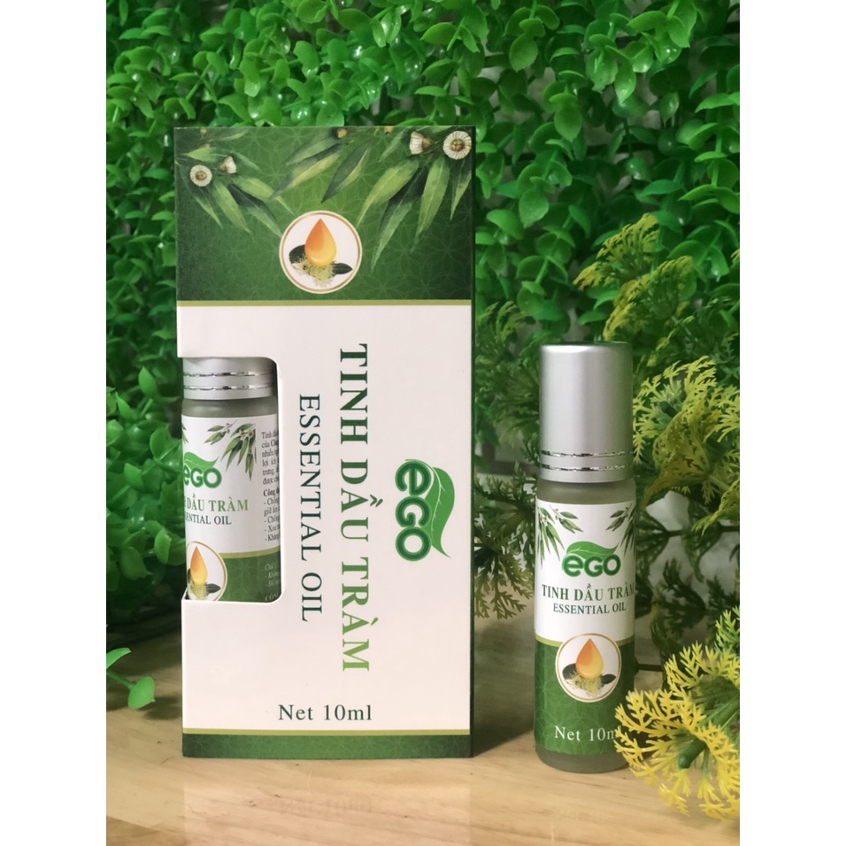 Tinh Dầu Tràm EGO Nguyên Chất Dạng Bi Lăn - Lọ 10ml