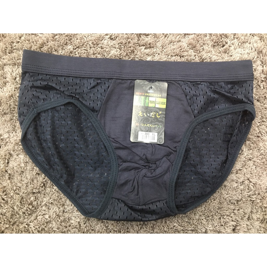 Hộp 5 chiếc Quần lót nam Tam Giác cao cấp thông hơi Siêu Thoáng Mát NO303 Chất Liệu Đẹp