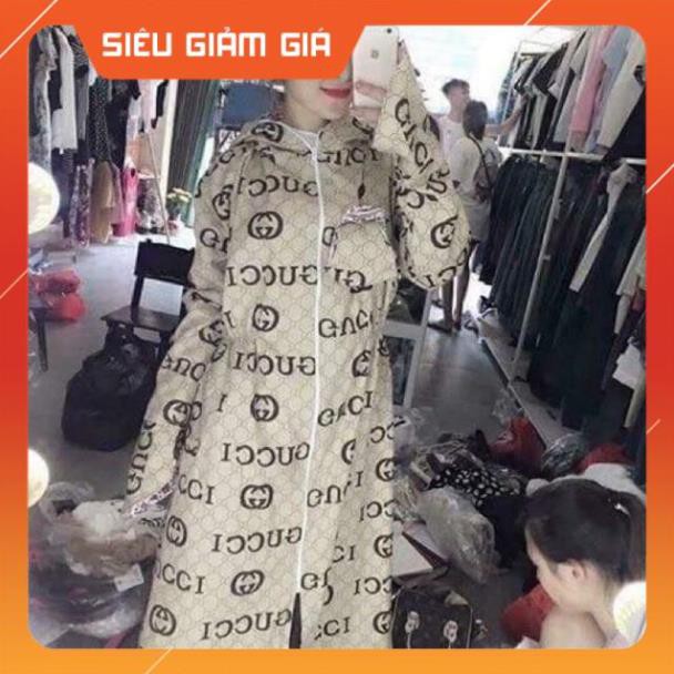 Áo chống nắng nữ toàn thân dáng dài 2 lớp kèm khẩu trang chất liệu thông hơi thoáng mát UPF 50+++  ACN03