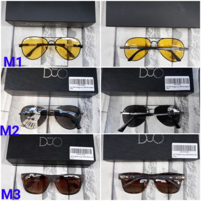 Kính Duco phân cực full box, hàng chuẩn auth
