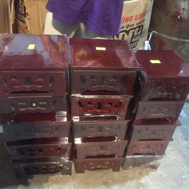 Đôn vuông gỗ MDF thờ cúng nhiều size