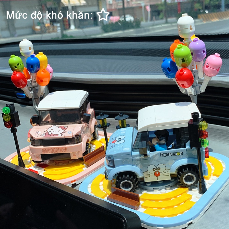 [Mã LIFETOYS1 giảm 30K đơn 99K] Đồ Chơi Lắp Ráp Xe Đua Mini Độc Đáo