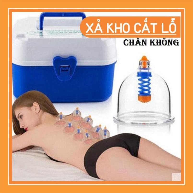 ( Giá rẻ hủy diệt) -  Bộ Giác Hơi Không Dùng Lửa(24 Phụ Kiện),Bộ Dụng Cụ Giác Hơi Hàn Quốc Cao Cấp,Mua Ngay Dụng Cụ Giác