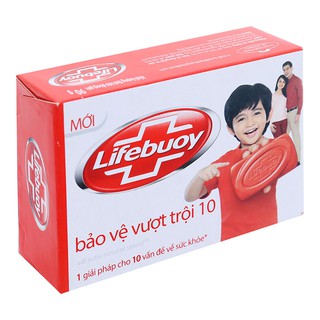 Xà bông cục Lifebuoy bảo vệ vượt trội công thức ion bạc 90g