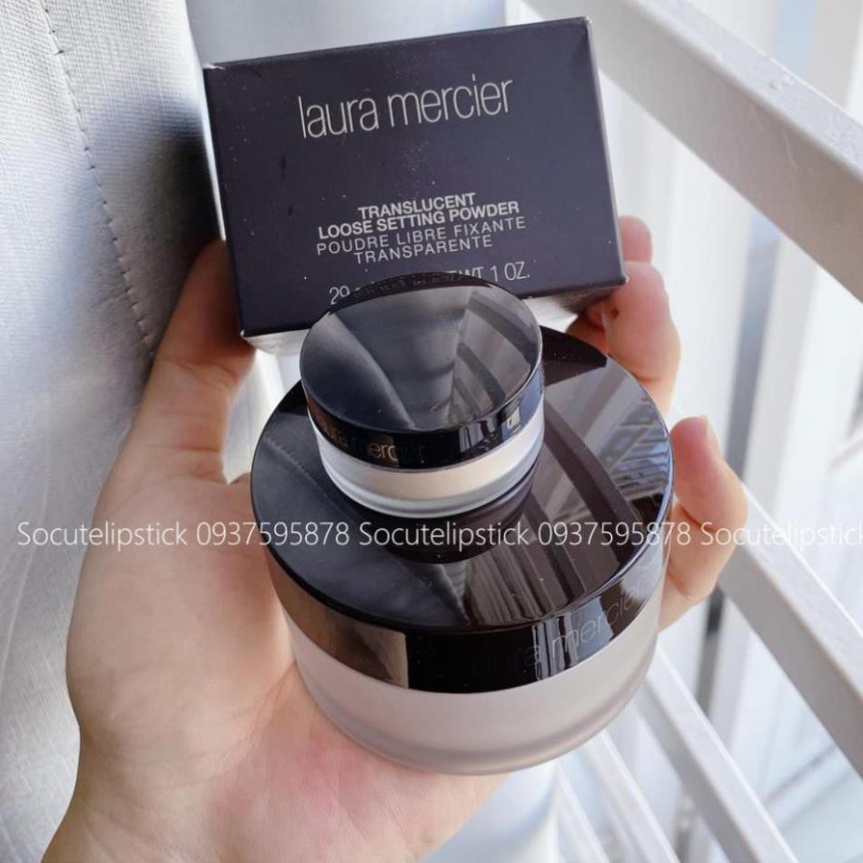 [Phiên Bản Limited] Phấn Phủ Bột Siêu Mịn, Không Màu Laura Mercier Translucent Loose Setting Mini 3.5gr - Fullsize 29gr