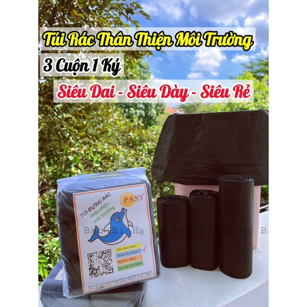Túi Rác Đen Tự Phân Huỷ Thân Thiện Môi Trường