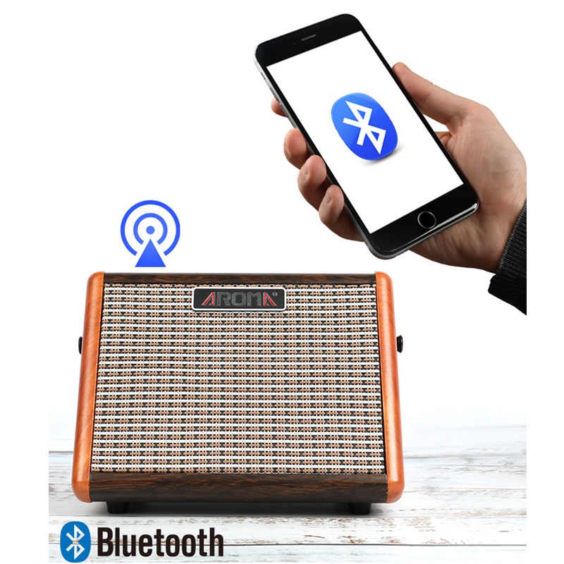 Loa-ampli guitar AROMA-AG15 Chính Hãng