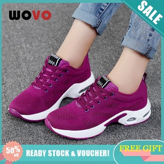 WOVO Giày nữ phong cách mới giày khiêu vũ đệm khí giày thể thao
