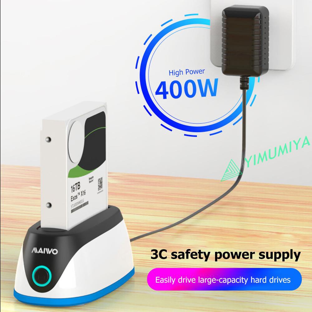 Bộ Chuyển Đổi Ổ Cứng Maiwo K306A Usb 3.0 Hdd Ssd 2.5 / 3.5 Inch