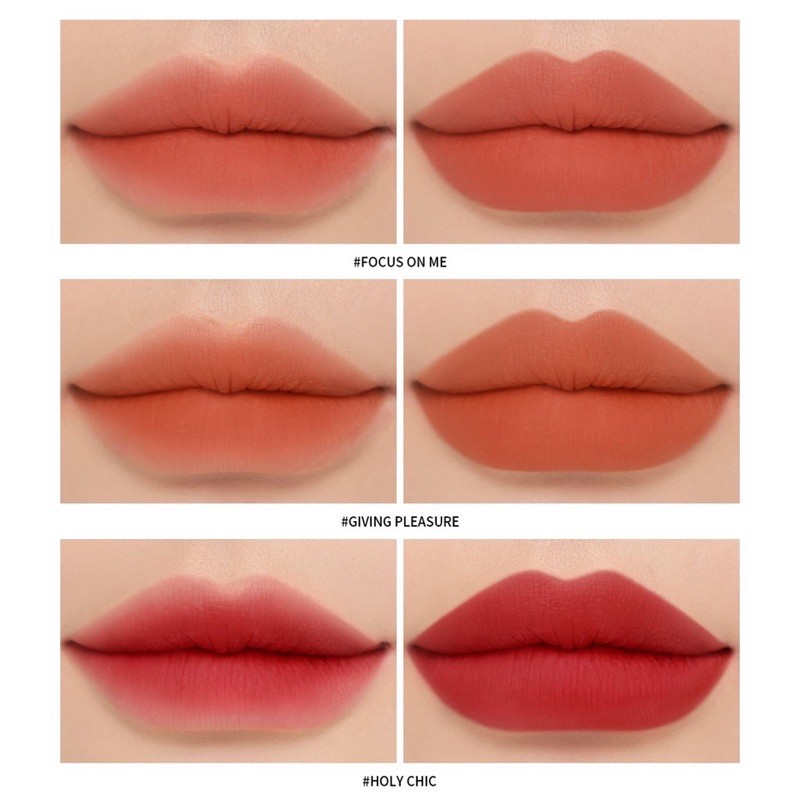 ( Bb221 ) Son 3ce Soft Matte Lipstick Clear Layer Edition 3CE thỏi trong [ Chính Hãng] [ Hàng mới về] ( Linhnam_SPA )