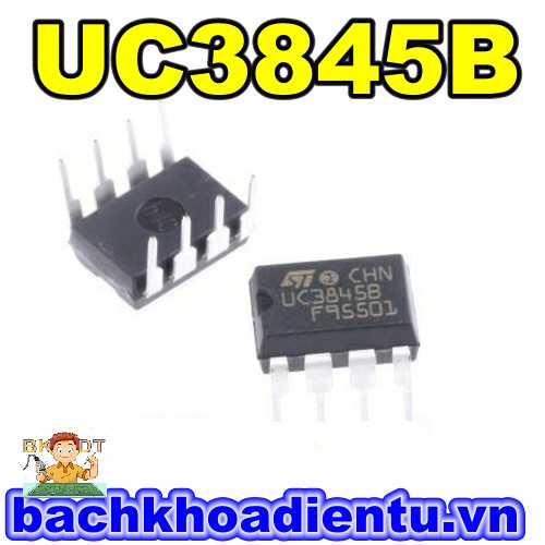 IC nguồn UC3845B chính hãng.