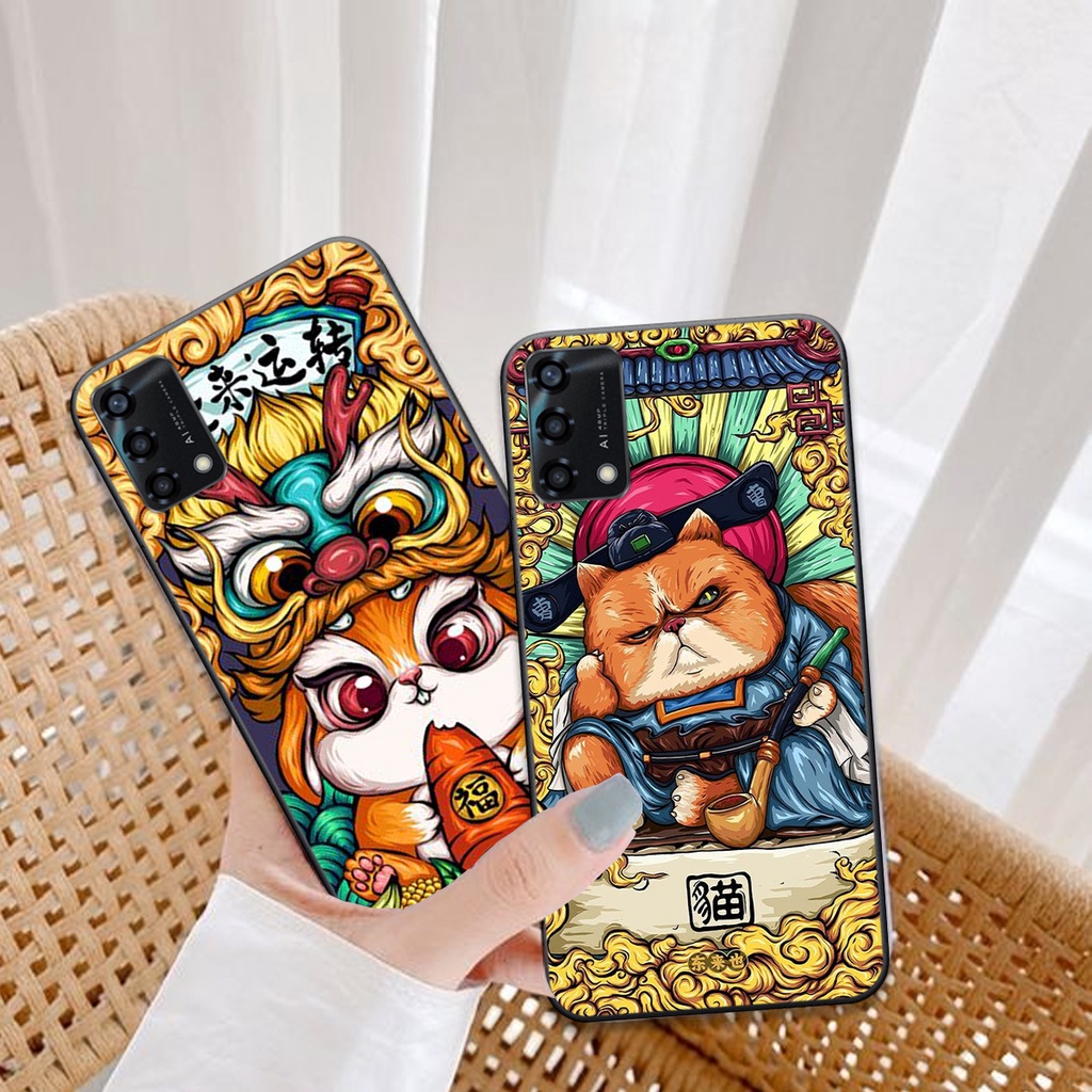 ⚡ Siêu Rẻ ⚡Ốp lưng OPPO A95 in hình MÈO THẦN TÀI cực đẹp-BEOCASE
