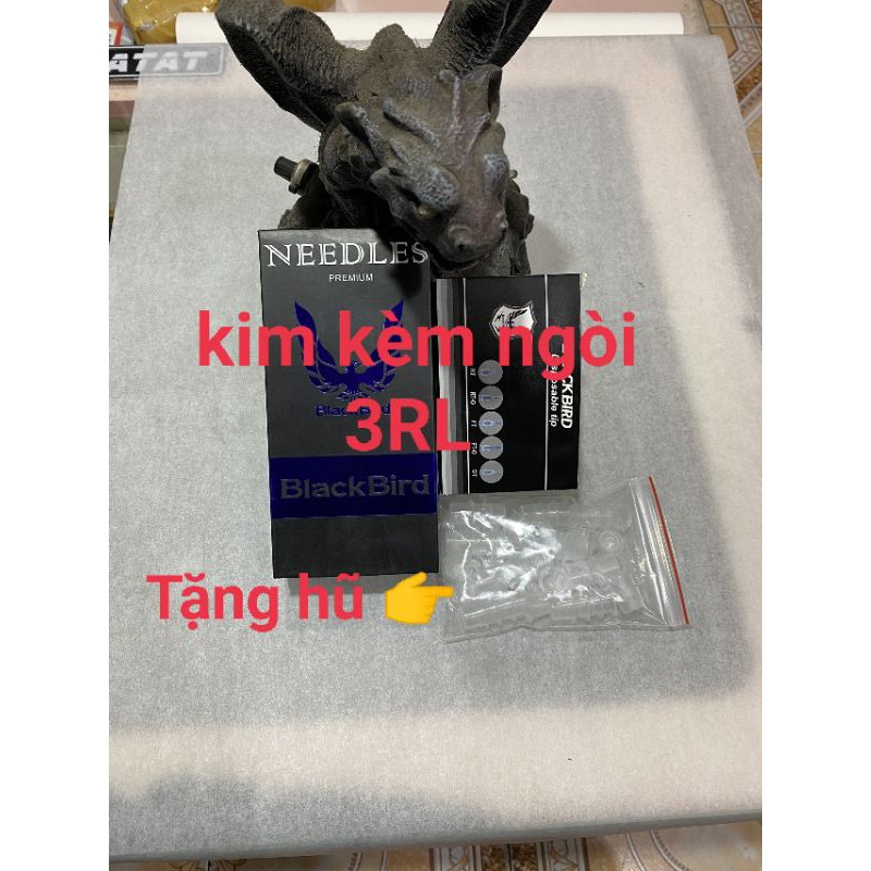 🎁[ QUÀ TẶNG KÈM ] 50 kim xăm và ngòi 3RL đánh bóng