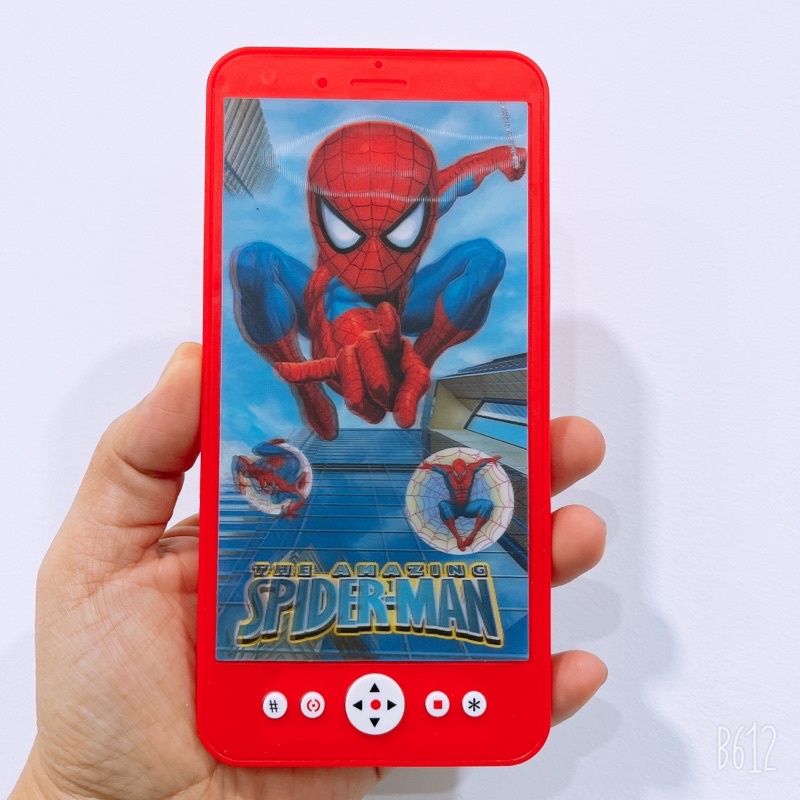 Đồ chơi điện thoại đèn nhạc elsa, spiderman, dora, mèo SP100000246 SP100000248 SP100000249