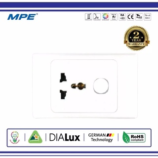 ổ cắm đôi, đa năng, A20 MPE