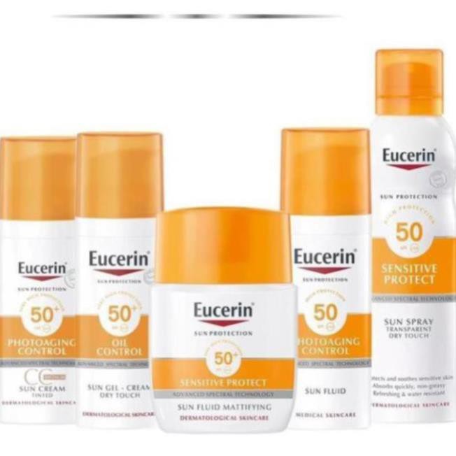[Chuẩn auth 100%, đủ bill, đi air ✈️] (NHẬP KHẨU ĐỨC) Kem chống nắng Eucerin Sun Protection Fluid các loại 50ml | BigBuy360 - bigbuy360.vn