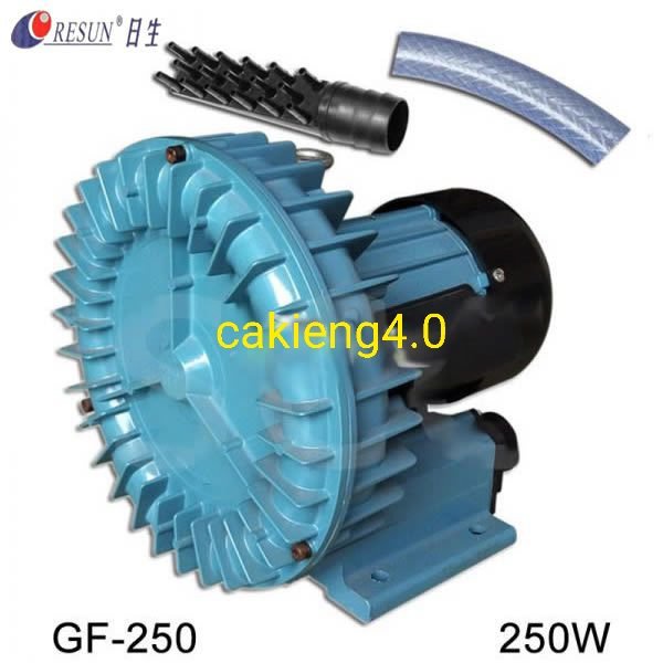 Máy sủi oxy cánh quạt cho hồ thủy sản RESUN GF-250 , GF-370