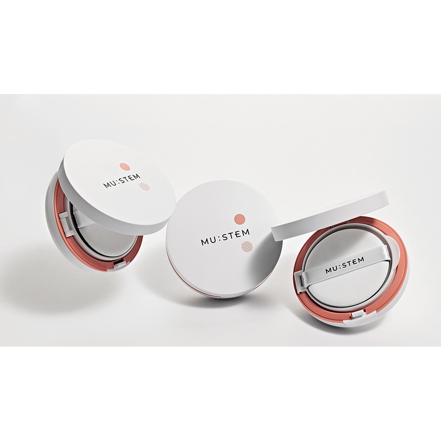 Phấn nền lạnh MU:STEM Skinfit Glow Cushion 15g