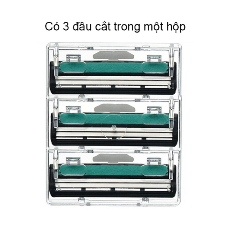 SET DAO CẠO RÂU + 36 ĐẦU DAO THAY THẾ (TẶNG KÈM TUÝP KEM CẠO RÂU)