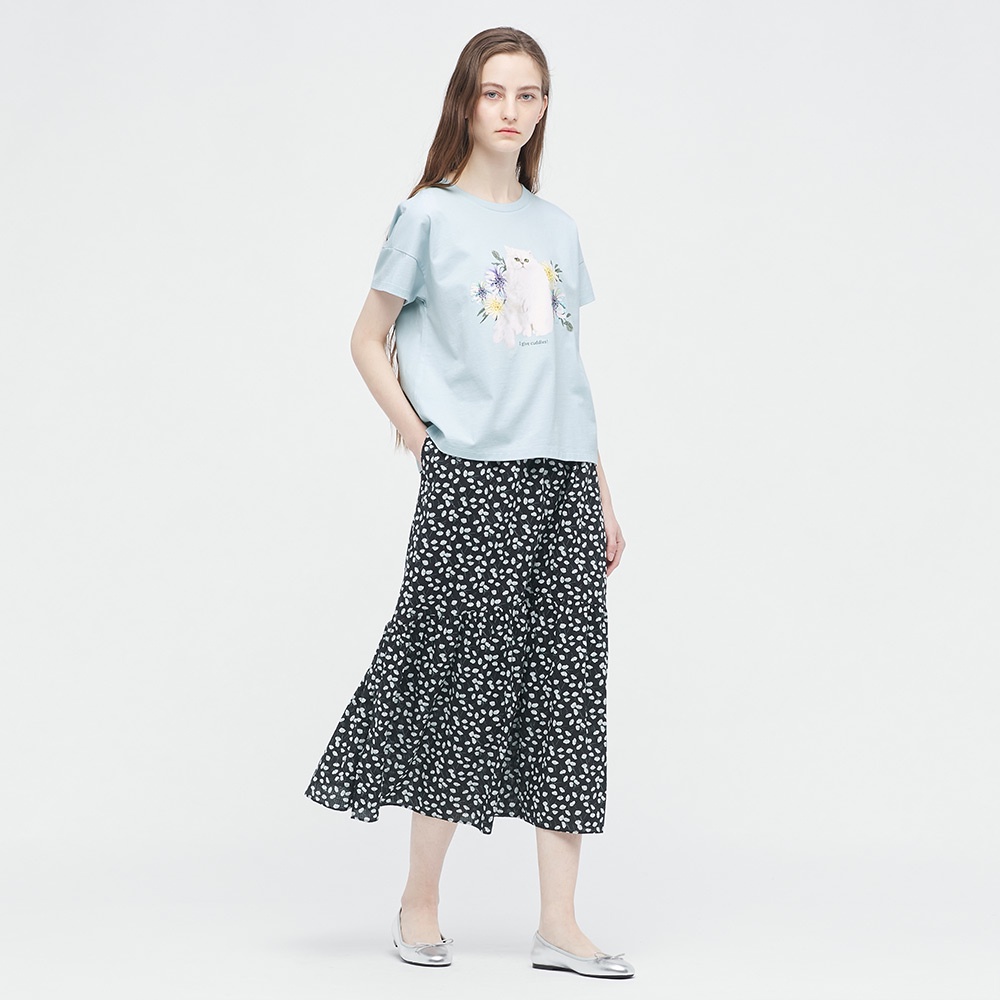Áo Thun Uniqlo Nữ  PAUL JOE Tay Ngắn  451878 Uniqlo
