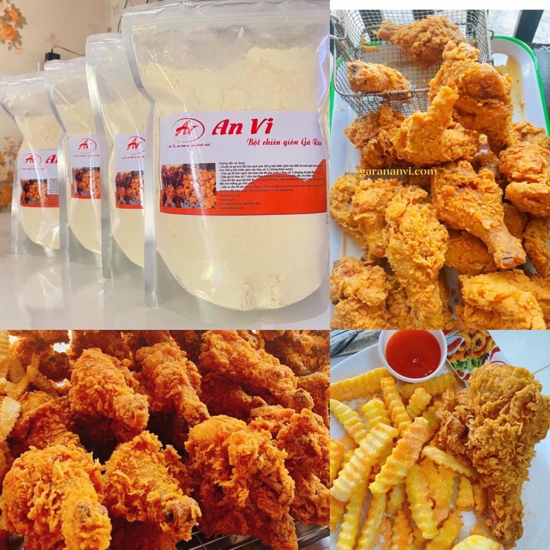 Bột chiên giòn gà rán túi 10kg