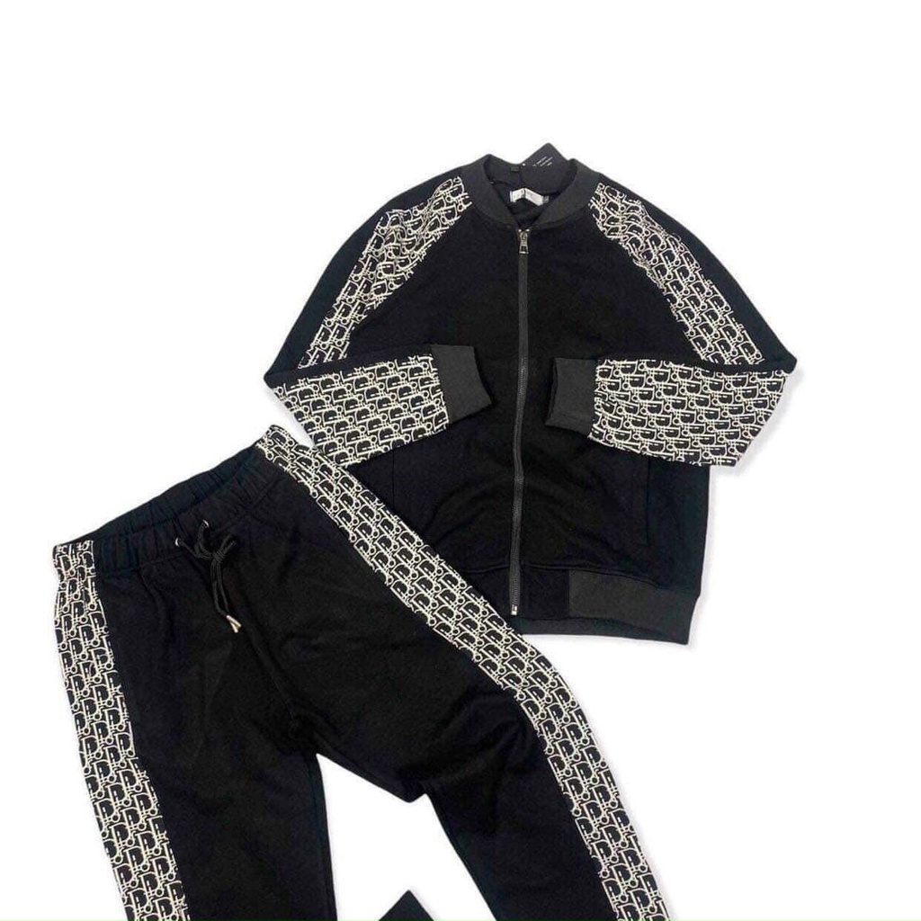 Đồ bộ nỉ nam - Bộ thu đông dài tay khóa DO chất liệu Nỉ Cotton bóng cao cấp phong cách trẻ trung năng động - HD04