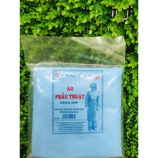 [ Áo Mổ Giấy ] Áo Phẫu Thuật Tiệt Trùng Bảo Thạch