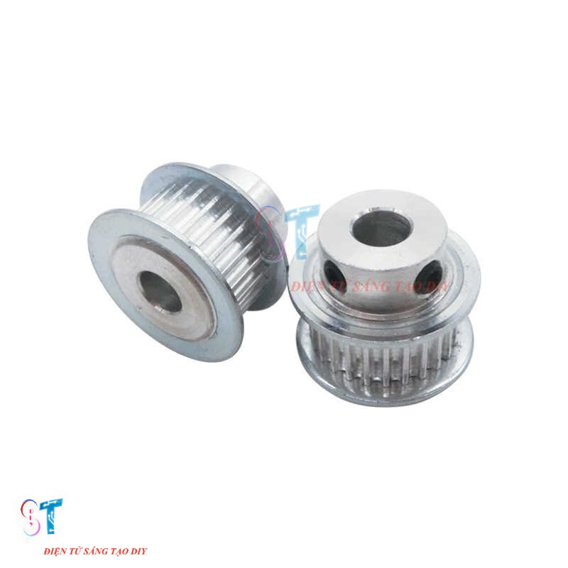 Pulley Bánh Răng Nhôm 3M 25 Răng Bản Rộng Đai 11mm Trục 12mm