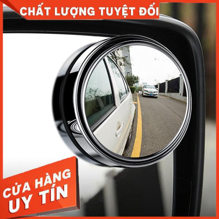 Gương Tròn Nhỏ 55mm Kính HD Xe Ô Tô Có Thể Điều Chỉnh 360 Độ