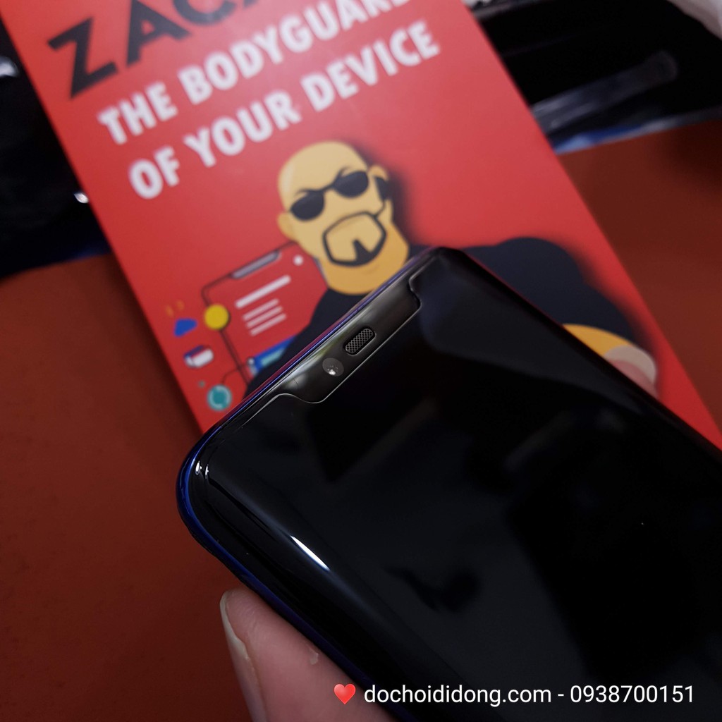 Dán cường lực chống nhìn trộm Huawei Mate 20 Pro Zacase UV cao cấp