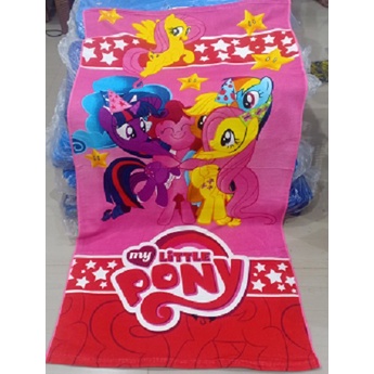 Khăn Tắm 70X140Cm Họa Tiết Ngựa pony Dành Cho Trẻ Em Và Người Lớn
