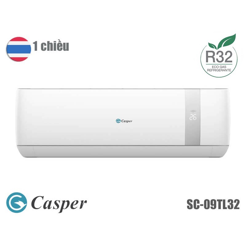 Điều hòa Casper 1 chiều R32 SC-09TL32(I/O)