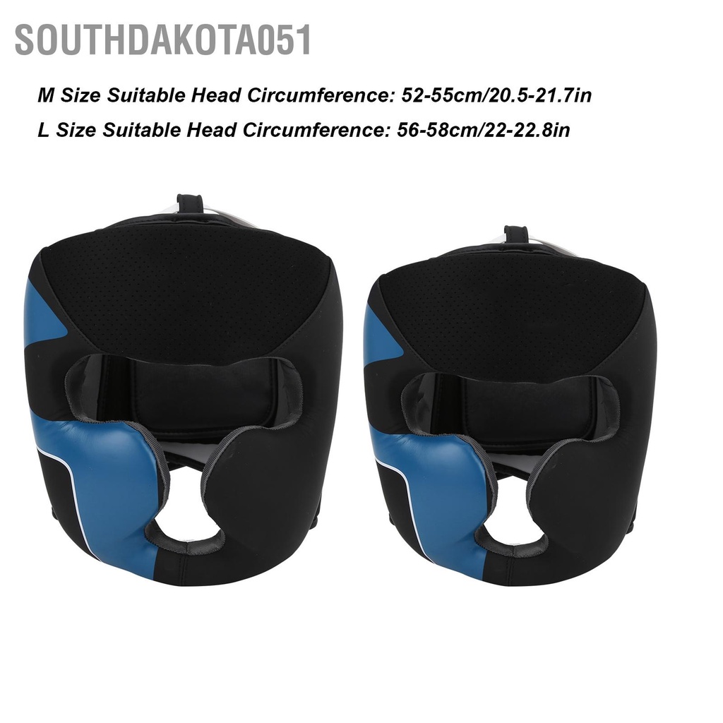 Southdakota051 Mũ bảo hiểm đấm bốc BN FIGHT đội đầu dành cho Sanda Mauy Thai cả nam và nữ