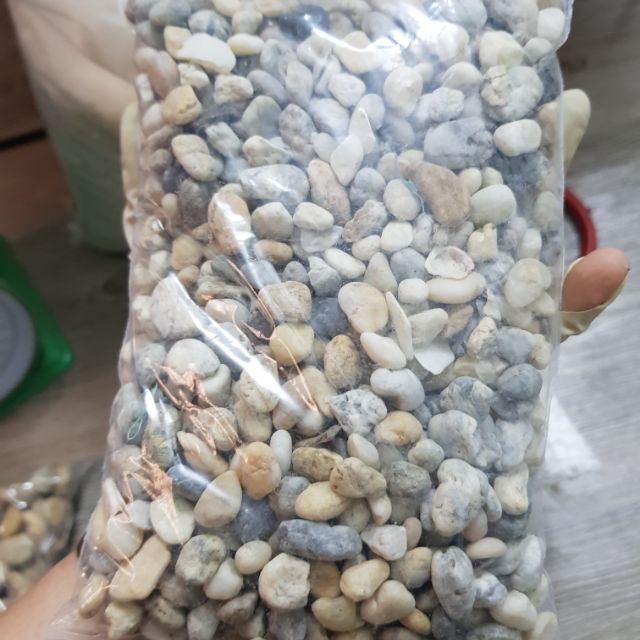 Sỏi trang trí - sỏi 3 màu