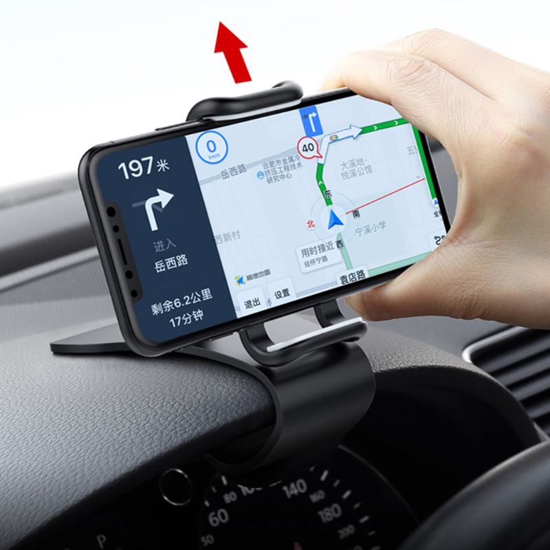 Giá Đỡ Điện Thoại / Thiết Bị Định Vị GPS Gắn Kính Chống Nắng Xe Hơi