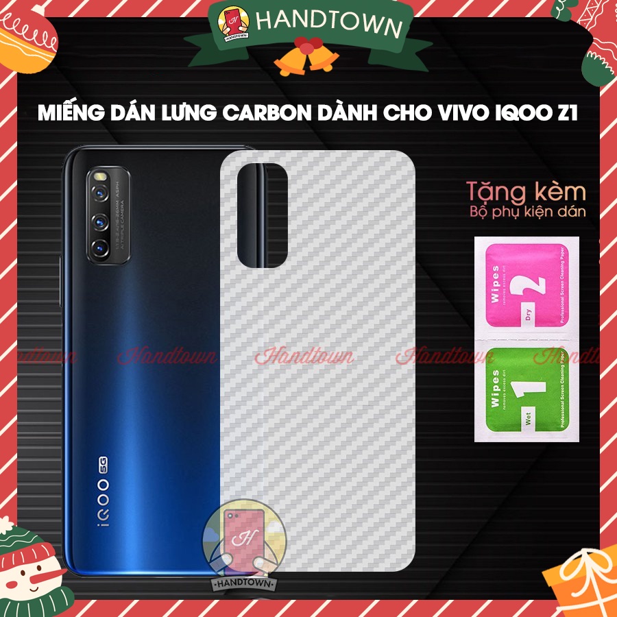 Miếng dán lưng cacbon Vivo IQOO Z1