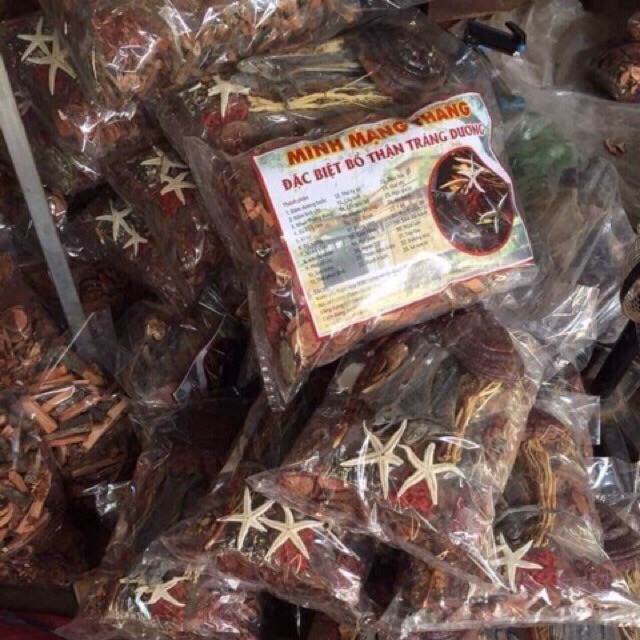 Minh Mạng Thang (33 vị, 1 tắc kè) bổ thận tráng dương