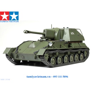 35348 mô hình xe tăng nga 1/35 scale russian self-propelled gun su-76m