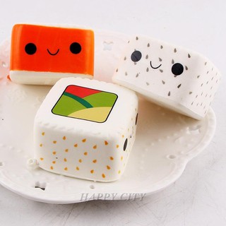 ► Squishy ◄ Squishy Sushi Cơm cuộn cam 84 nhập khẩu