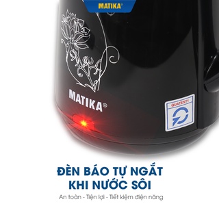 Ấm siêu tốc 2L 1500W MATIKA MTK-20