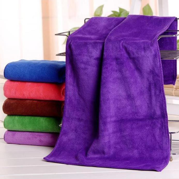 Khăn Microfiber Mềm Mịn Thấm Hút Nước Tốt Chuyên Dụng Lau Rửa Xe Hơi Ô Tô 3M (màu ngẫu nhiên)