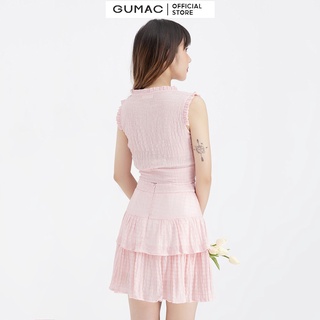 Chân váy xòe tầng GUMAC VB642