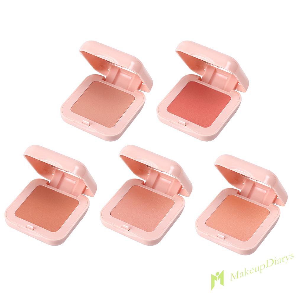 【New Arrival】Candy Blusher 5-Colors Optional Nude Tan Red Natural Orange Makeup Rouge