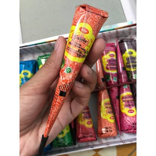 Mực vẽ henna tạm thời 27g - MÀU CAM