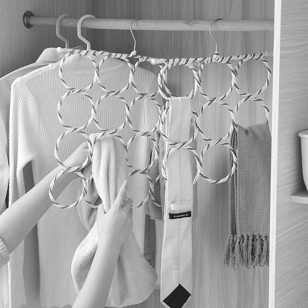 Móc Treo Cà Vạt Khăn Choàng Tiết Kiệm Không Gian