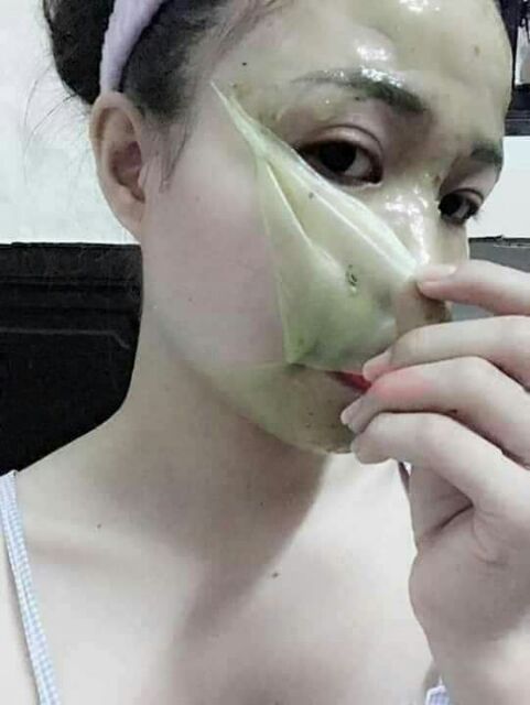 Nạ Collagen trà xanh hoa cúc