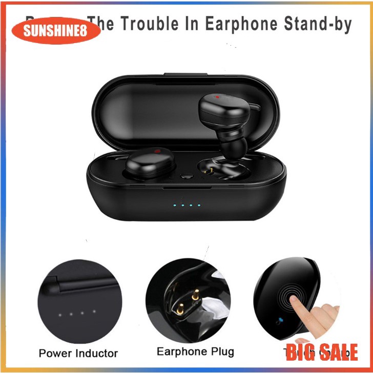 Y30Tai Nghe Không Dây bluetooth 5.0 chất lượng cao Pro bản nâng cấp chống ồn Âm thanh nổi TWS4 Chống Thấm Nước Kiểu Dáng Thể Thao