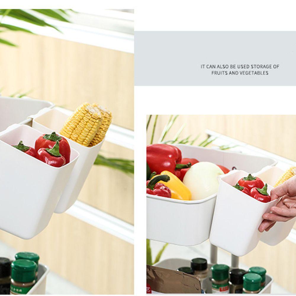CONOPERY Giỏ Đựng Đồ Dùng Bằng Nhựa Dạng Treo Tiện Dụng Cho Nhà Bếp / Văn Phòng